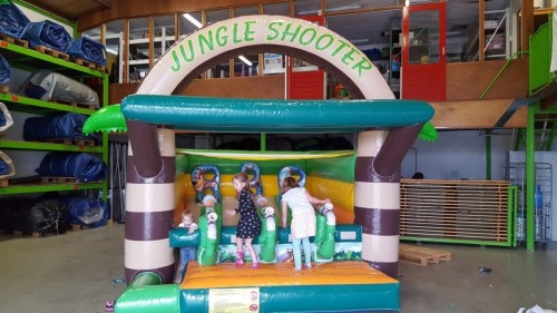 Schiettent jungle opblaasbaar